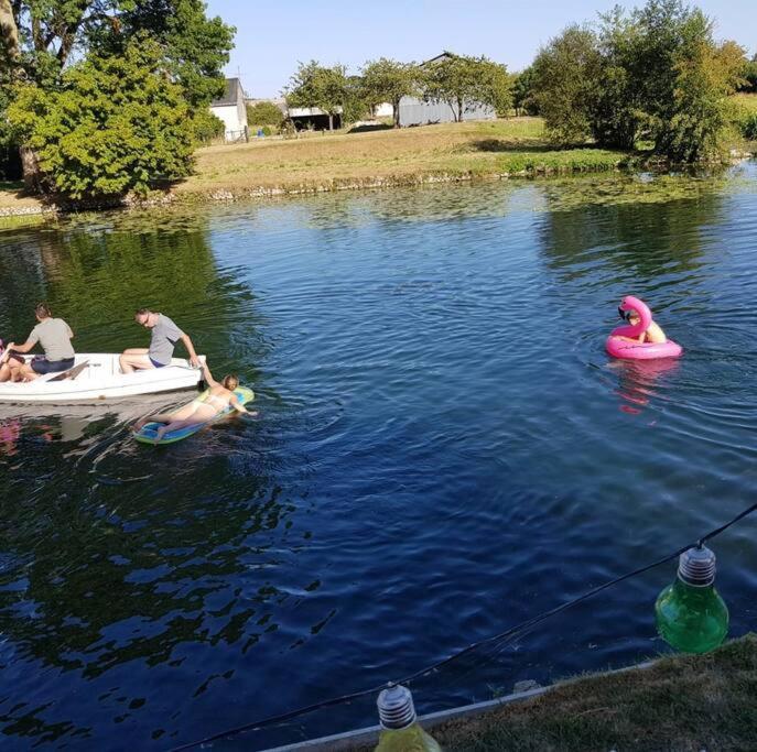 Detente Au Bord Du Loir - Spa Sauna - Gite 3 Les Roches-l'Eveque Buitenkant foto